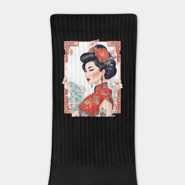 Traditional Chinese Lady by animegirlnft