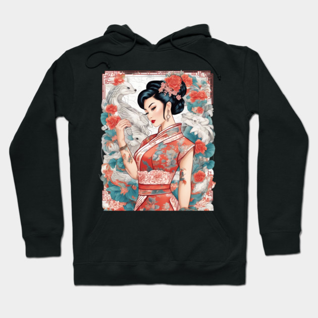 China Doll Hoodie by animegirlnft