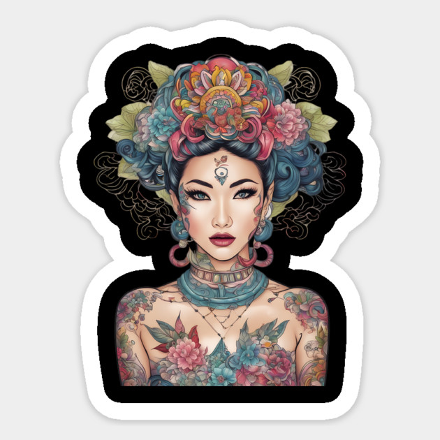 Shanghai Girl Sticker by animegirlnft