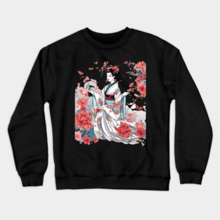 Japanese Maiko Crewneck Sweatshirt