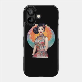 Chinese Dragon Lady Phone Case