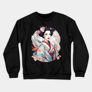 Japanese Girl Crewneck Sweatshirt