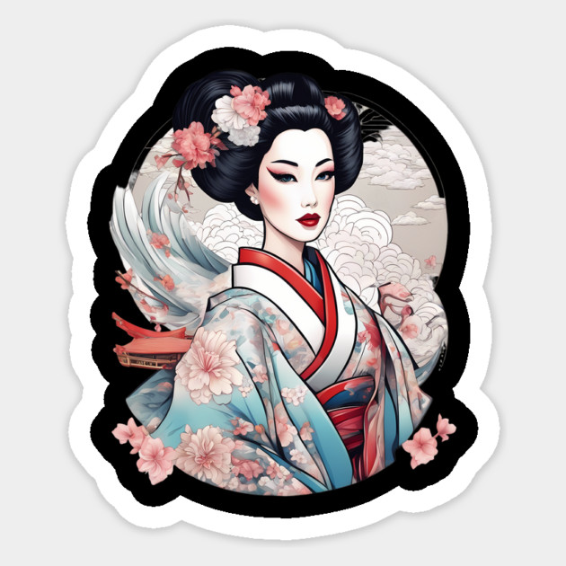 Japanese Girl Sticker by animegirlnft
