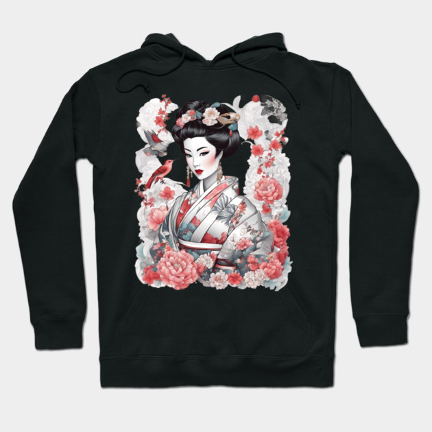 Japanese Geiko Hoodie by animegirlnft