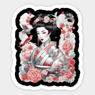 Japanese Geiko Sticker
