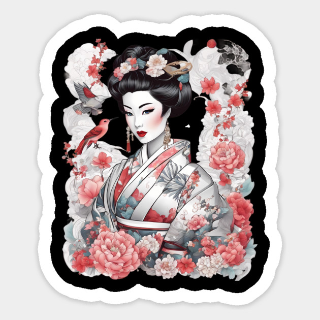 Japanese Geiko Sticker by animegirlnft