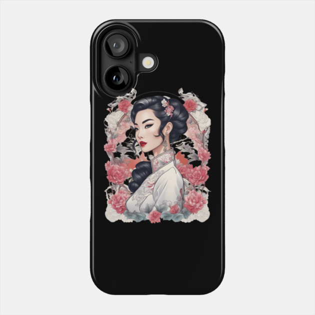 Hong Kong Girl Phone Case by animegirlnft