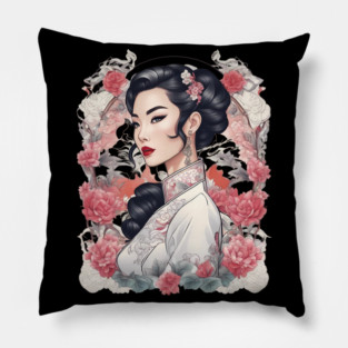 Hong Kong Girl Pillow
