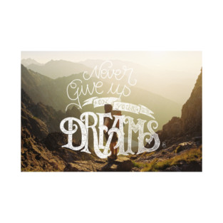 Never give up on your dreams T-Shirt