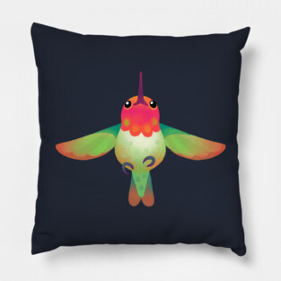 Anna's Hummingbird Pillow