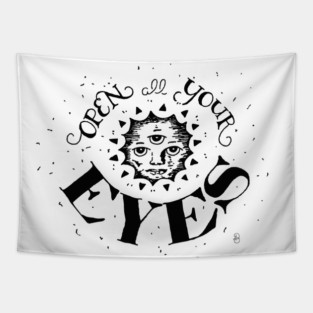 Open all your Eyes Tapestry