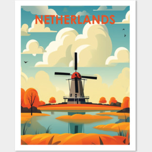 NETHERLANDS Posters and Art