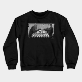 Coffee & Cigarettes: Mr. Waits and Mr. Pop Crewneck Sweatshirt