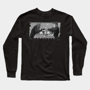 Coffee & Cigarettes: Mr. Waits and Mr. Pop Long Sleeve T-Shirt