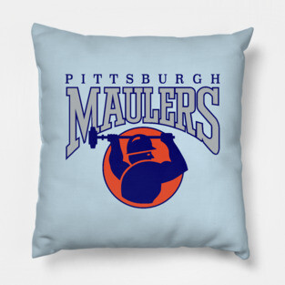 Defunct - Pittsburgh Maulers USFL Pillow
