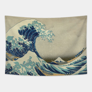 The Great Wave of Kanagawa Tapestry