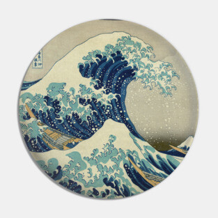 The Great Wave of Kanagawa Pin