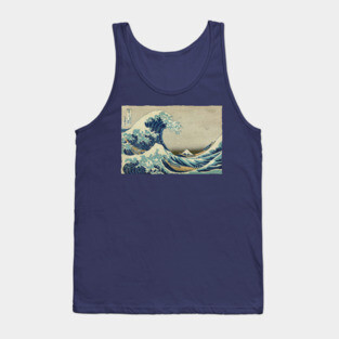 The Great Wave of Kanagawa Tank Top