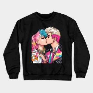 Punk Rock Crewneck Sweatshirt