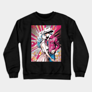 Cowboy Cowgirl Crewneck Sweatshirt