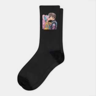 Anime Couple Socks