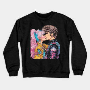 Anime Couple Crewneck Sweatshirt