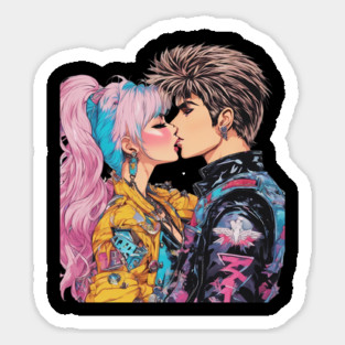 Anime Couple Sticker