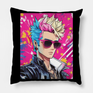 Punk Rocker Pillow