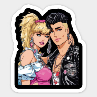 80s Synthwave Magnet