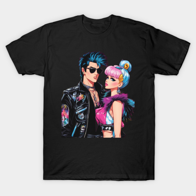 Romance Boyfriend Girlfriend T-Shirt by animegirlnft