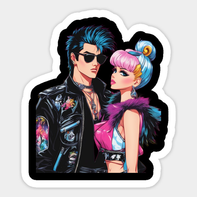 Romance Boyfriend Girlfriend Magnet by animegirlnft