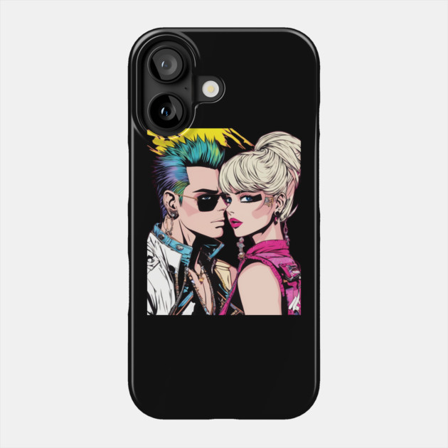 Relationship Couples Phone Case by animegirlnft