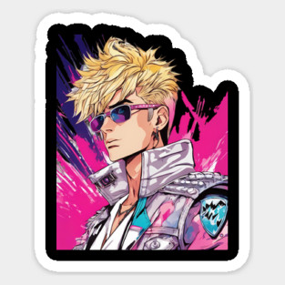 Handsome Boy Sticker