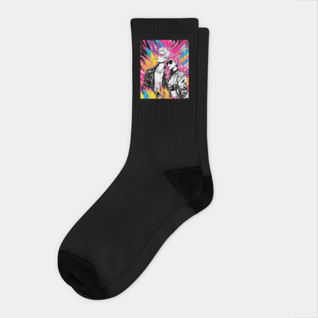 Love Relationship Socks by animegirlnft