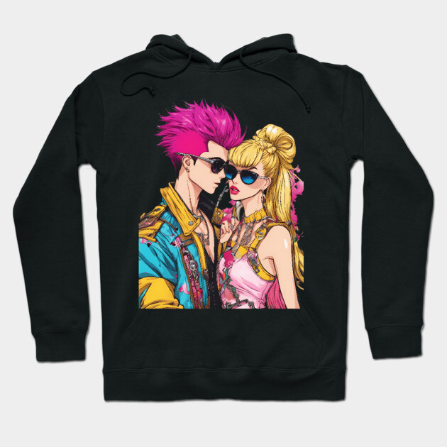 Boyfriend Girlfriend Hoodie by animegirlnft