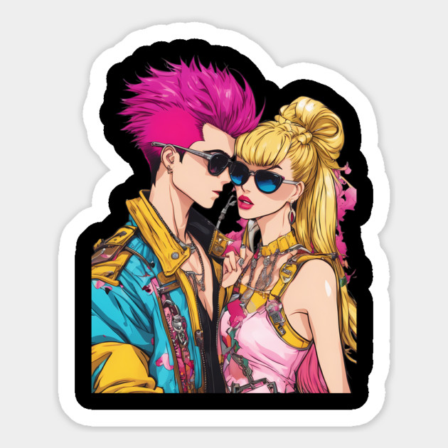 Boyfriend Girlfriend Magnet by animegirlnft