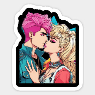 Kissing Couple Magnet