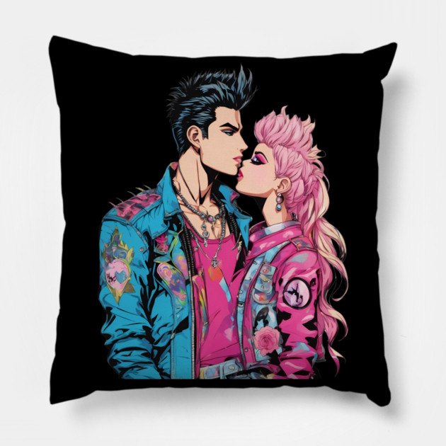 Kiss Love Pillow by animegirlnft