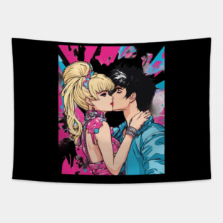 Hugs and Kisses Tapestry