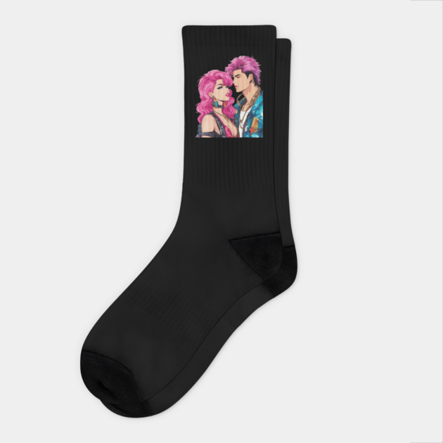 Love and Affection Socks by animegirlnft