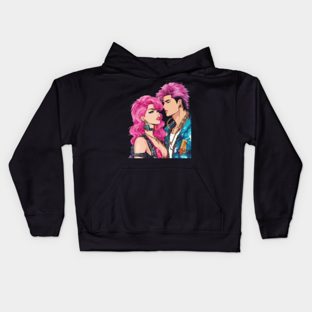 Love and Affection Kids Hoodie by animegirlnft
