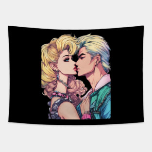Love Couple Tapestry
