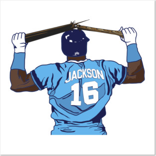 Bo Jackson Bat Break Posters and Art