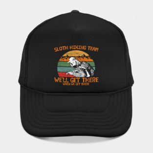 Sloth Hiking Team Hat