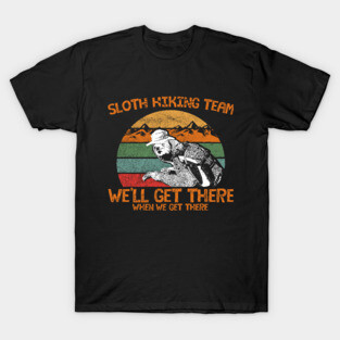 Sloth Hiking Team T-Shirt