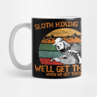 Sloth Hiking Team Mug