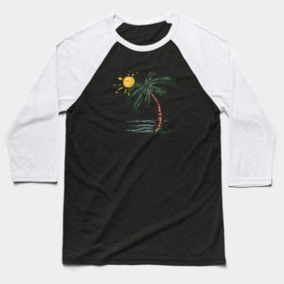 Palm tree design Baseball T-Shirt