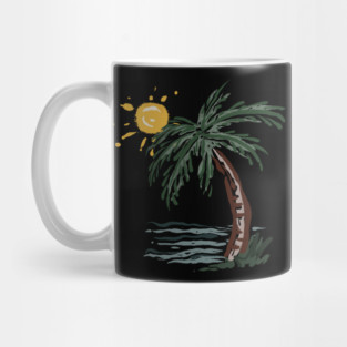 Palm tree design Mug
