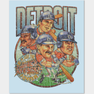 Detroit Thwack Attack 1993 Posters and Art
