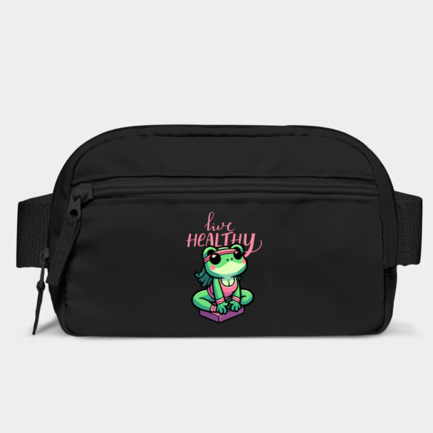 Yoga Frog - Live Healthy by JessArty